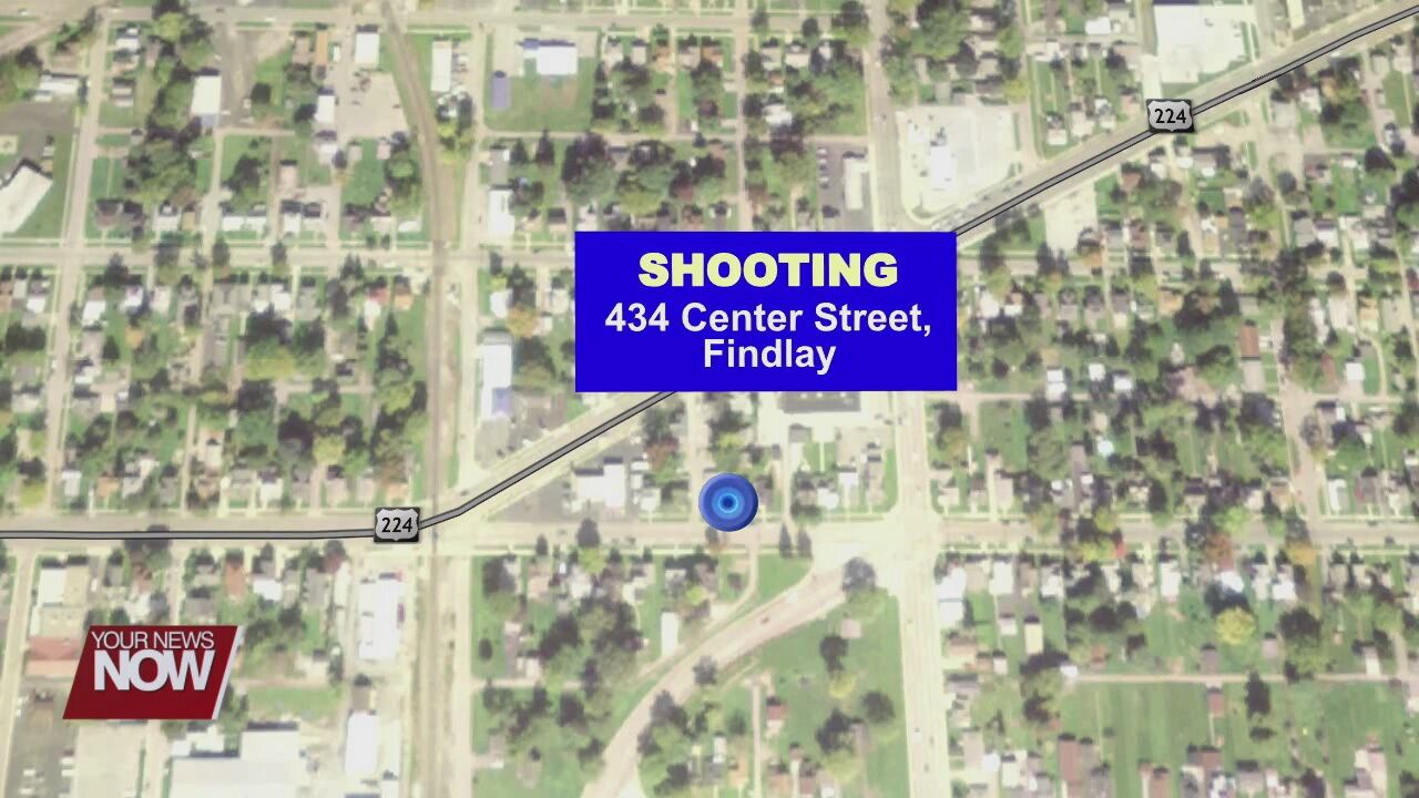 A Findlay man was shot in the leg following an argument Thursday night